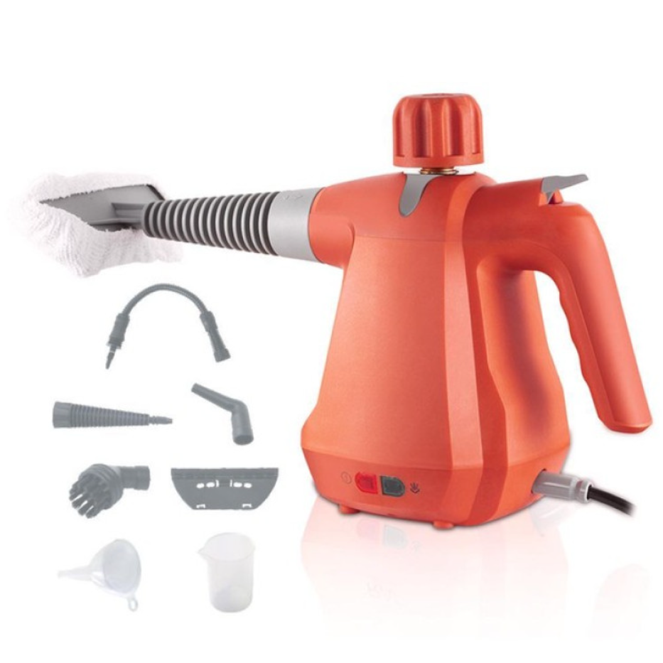 Пароочиститель Domotec MS1372 9в1 для стерилизации и очистки с различными насадками (28497606)