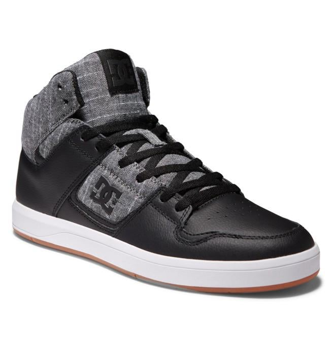 Кеды мужские DC Cure High-Top Man высокие р. 46,5/12,5 30,3 см Black Heahter/Grey - фото 5