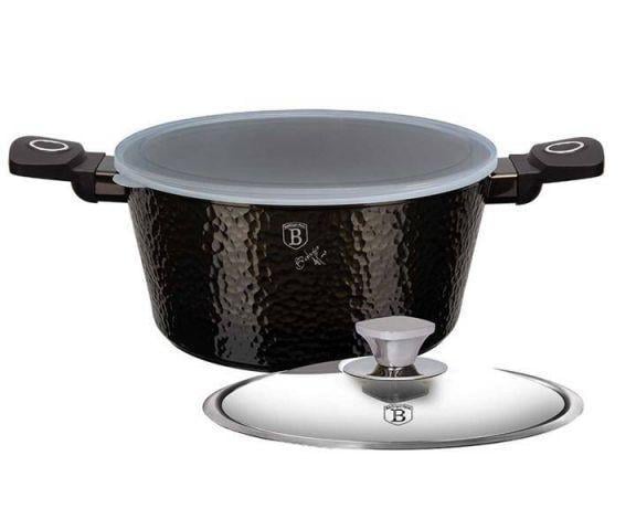Каструля Berlinger Haus Primal Gloss 6,1 л Чорний (8c84e4bb)