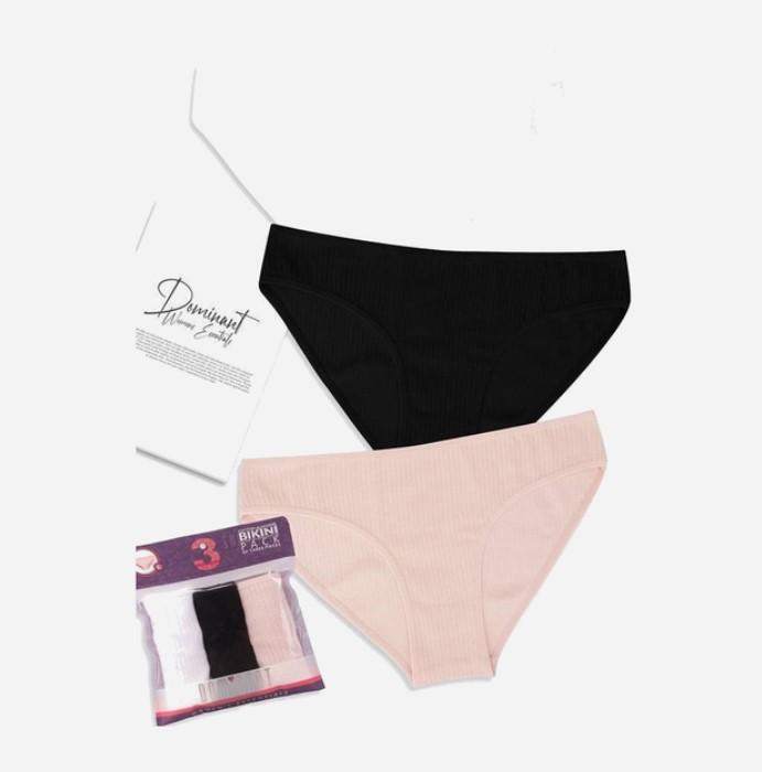 Трусы Dominant 55200-1 3:1 женские XL Черно-розовый