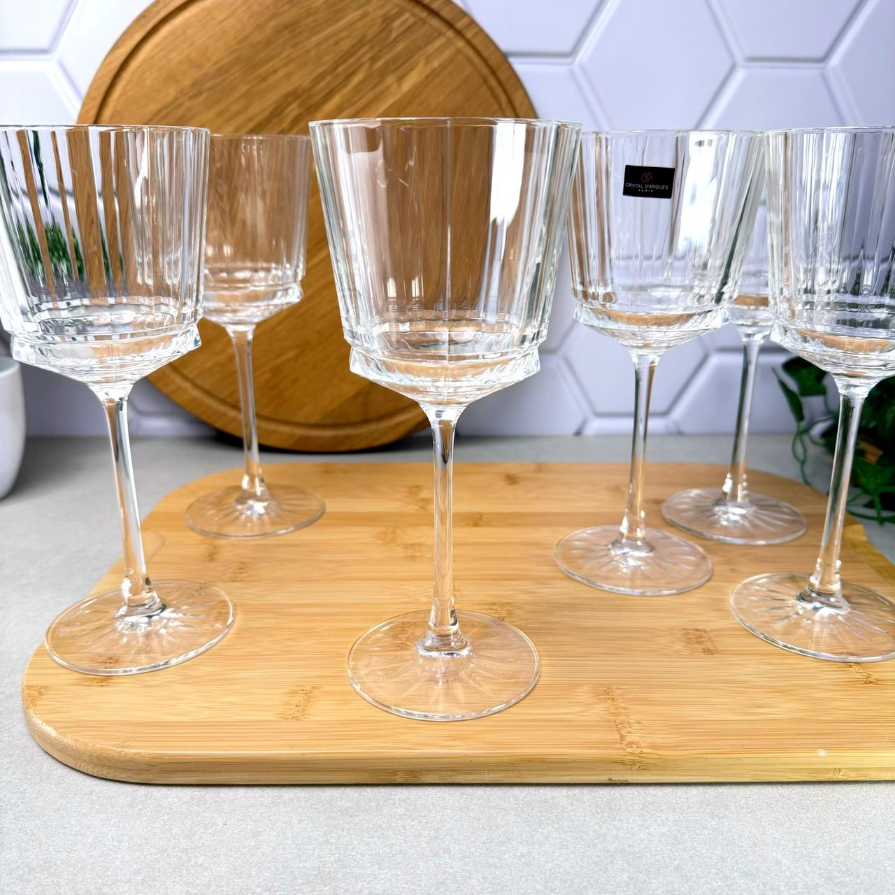 Набір келихів із кришталевого скла Cristal D`Arques Macassar 350 мл 6 шт.