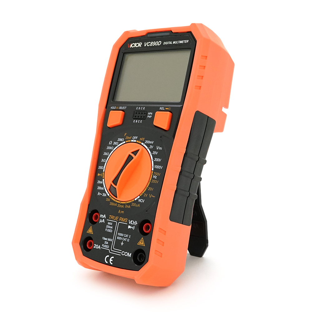 Мультиметр цифровий Victor VC890D CF VAR з ємнісним діодом (34266)