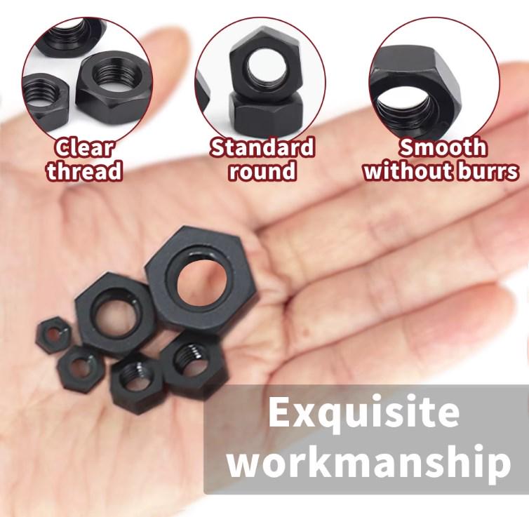 Гайки нейлоновые M3/M4/M5/M6/M8/M10 DIN 934 Spec 178 шт. (SP-0678178) - фото 5 Гайки нейлоновые M3/M4/M5/M6/M8/M10 DIN 934 Spec 178 шт. (SP-0678178) - фото 5