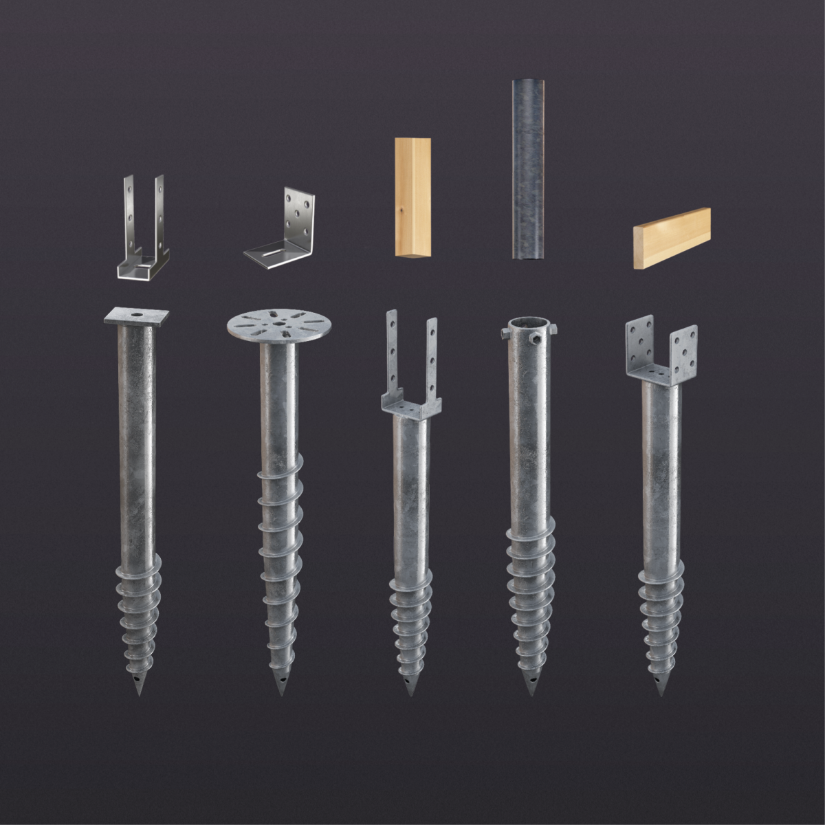 Геошуруп окрашенный 76x3,0x2000 мм навивка 1050 мм 12,87 кг (00010) - фото 4