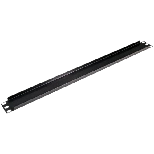 Заглушка для серверного шкафа 19" 1U металлическая Black (27918248)