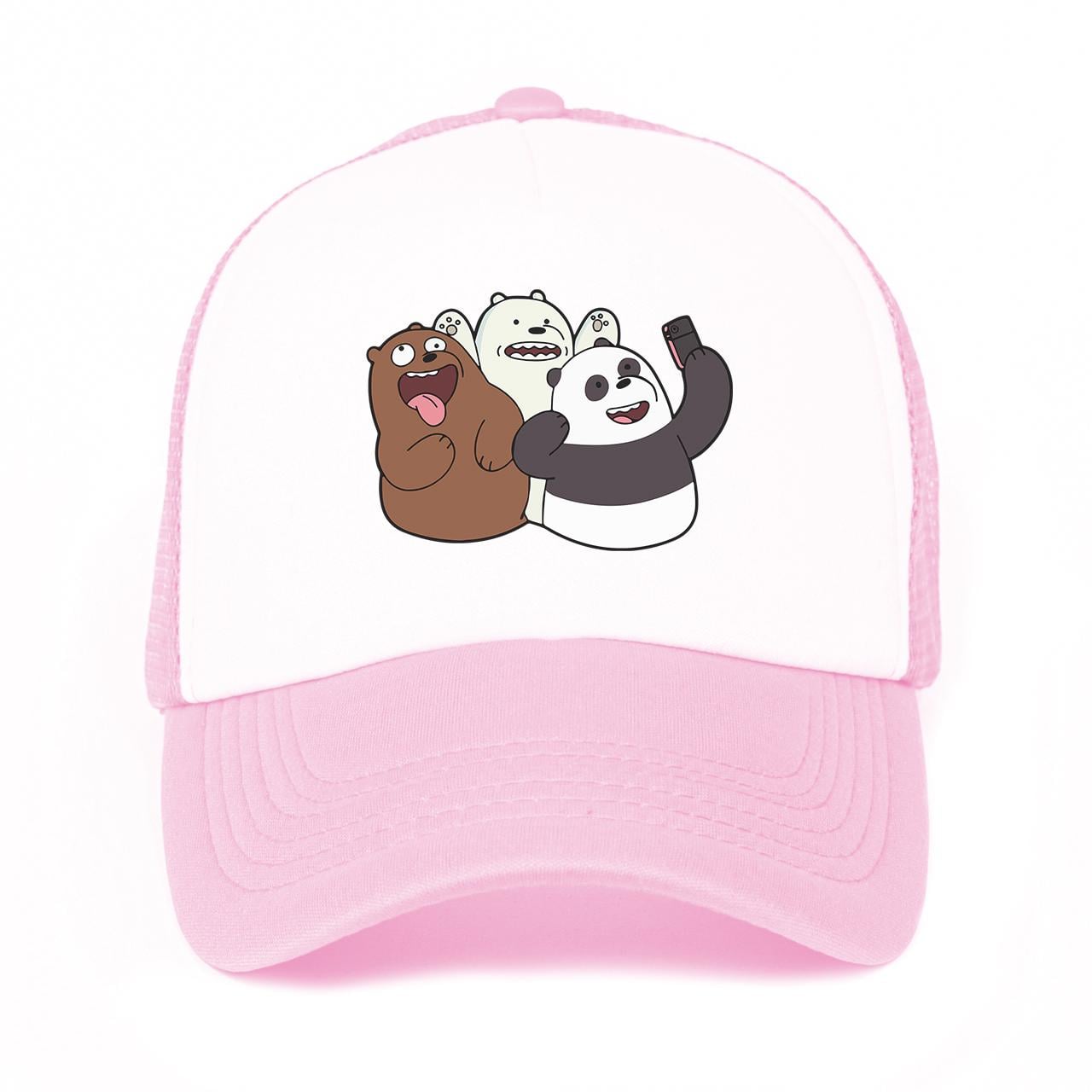 Кепка тракер детская We Bare Bears Розовый (33404-2665-PK)