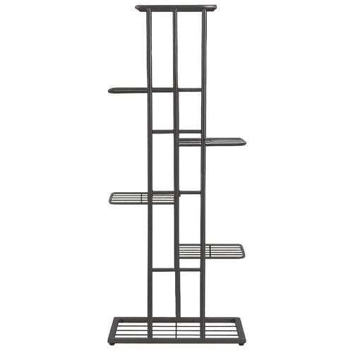 Подставка для цветов металлическая Loft высокая 6 ярусная Черный
