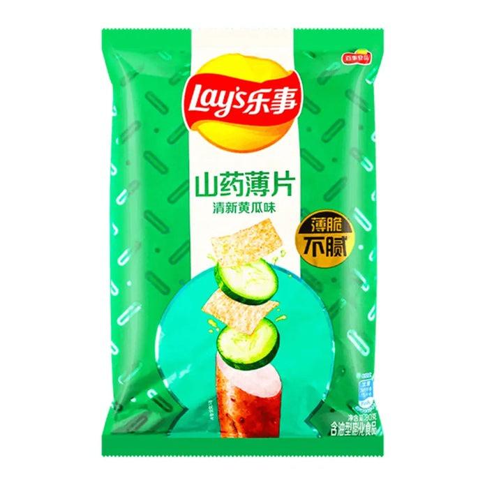 Чипсы Lay's Yam Crisps Cucumber Flavor 80 г (2013999041)
