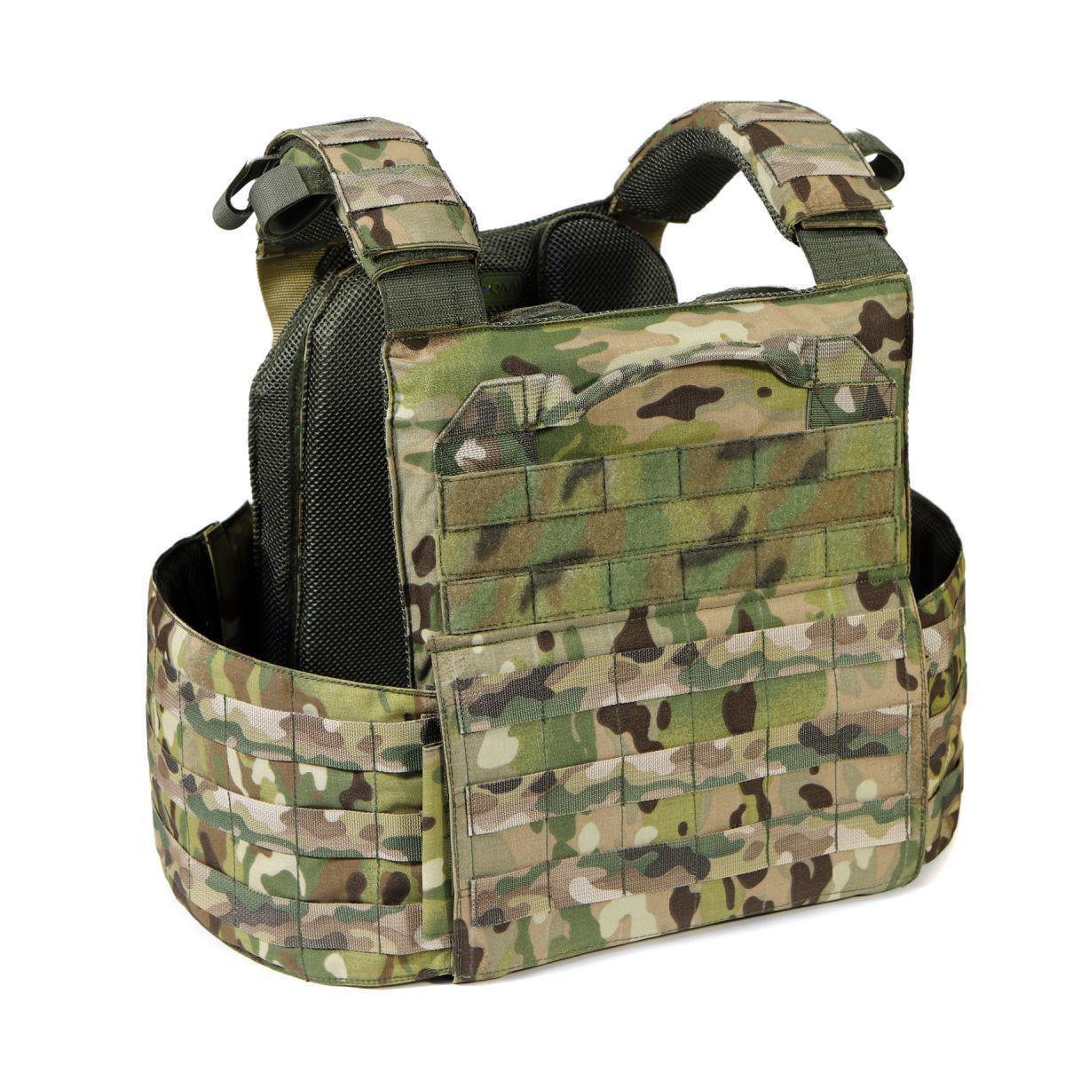 Плитоноска MOLLI NOVA PLATE CARRIER з подвійним скиданням MultiCam (136)