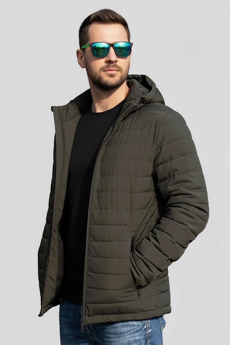 Куртка мужская р. 62 Темно-зеленый (SB-25220-dark-green)