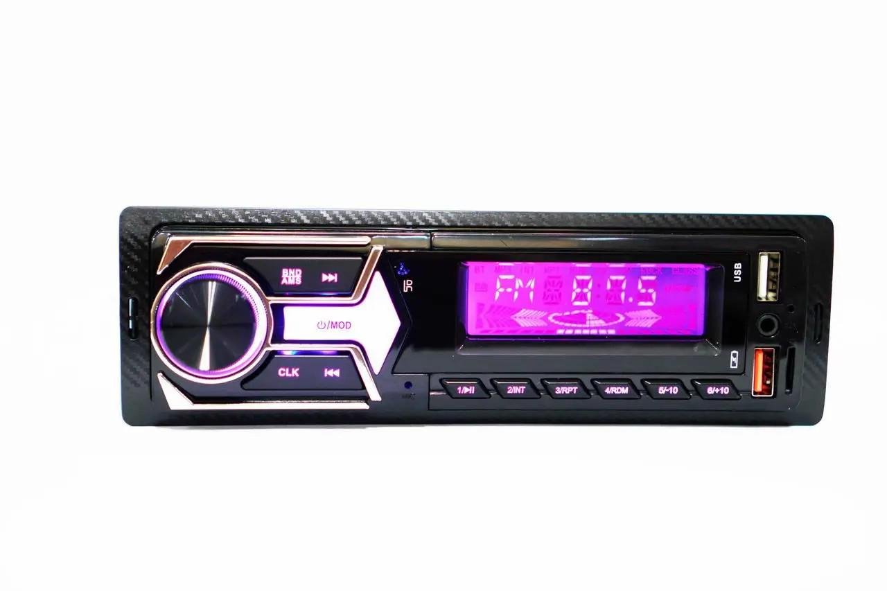 Автомагнітола 1din JSD G-1101 ISO 2xUSB Bluetooth RGB microSD/AUX/FM (20464213) - фото 5