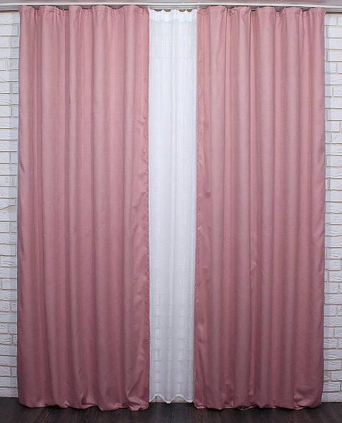 Комплект штор Petek микровелюр 1,5х2,7 м 2 шт. Пудровий - фото 6 Комплект штор Petek микровелюр 1,5х2,7 м 2 шт. Пудровий - фото 6