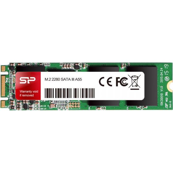 SSD накопичувач Silicon-Power A55 M.2 128GB (SP128GBSS3A55M28) - фото 1