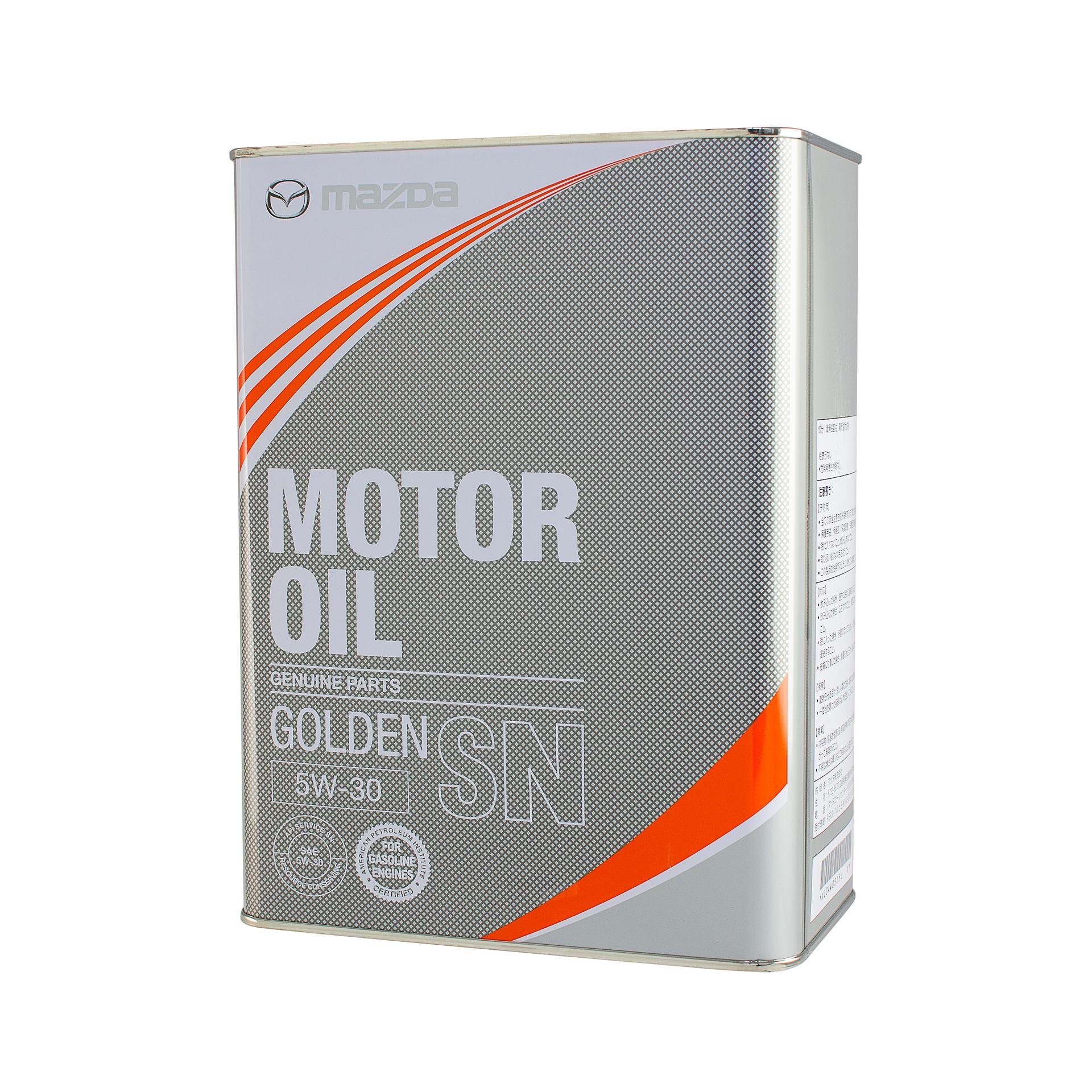 Моторне мастило Mazda Golden Motor Oil SN/GF-5 5W-30 4 л