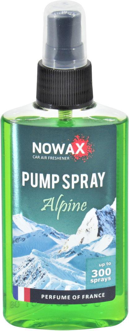 Ароматизатор для авто Nowax Pump Spray Alpine на зеркало спрей 75 мл (0304261)