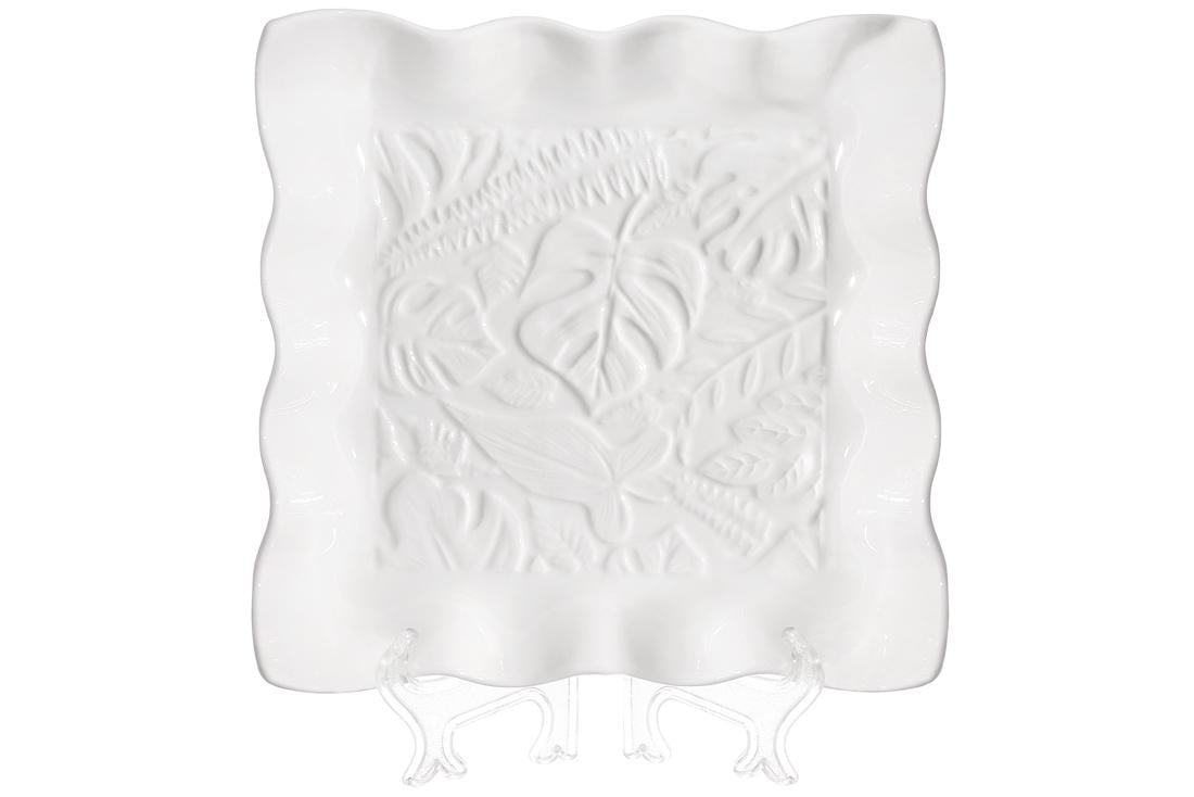 Набор блюд сервировочных BonaDi Монстера 30 см 2 шт. (988-372)