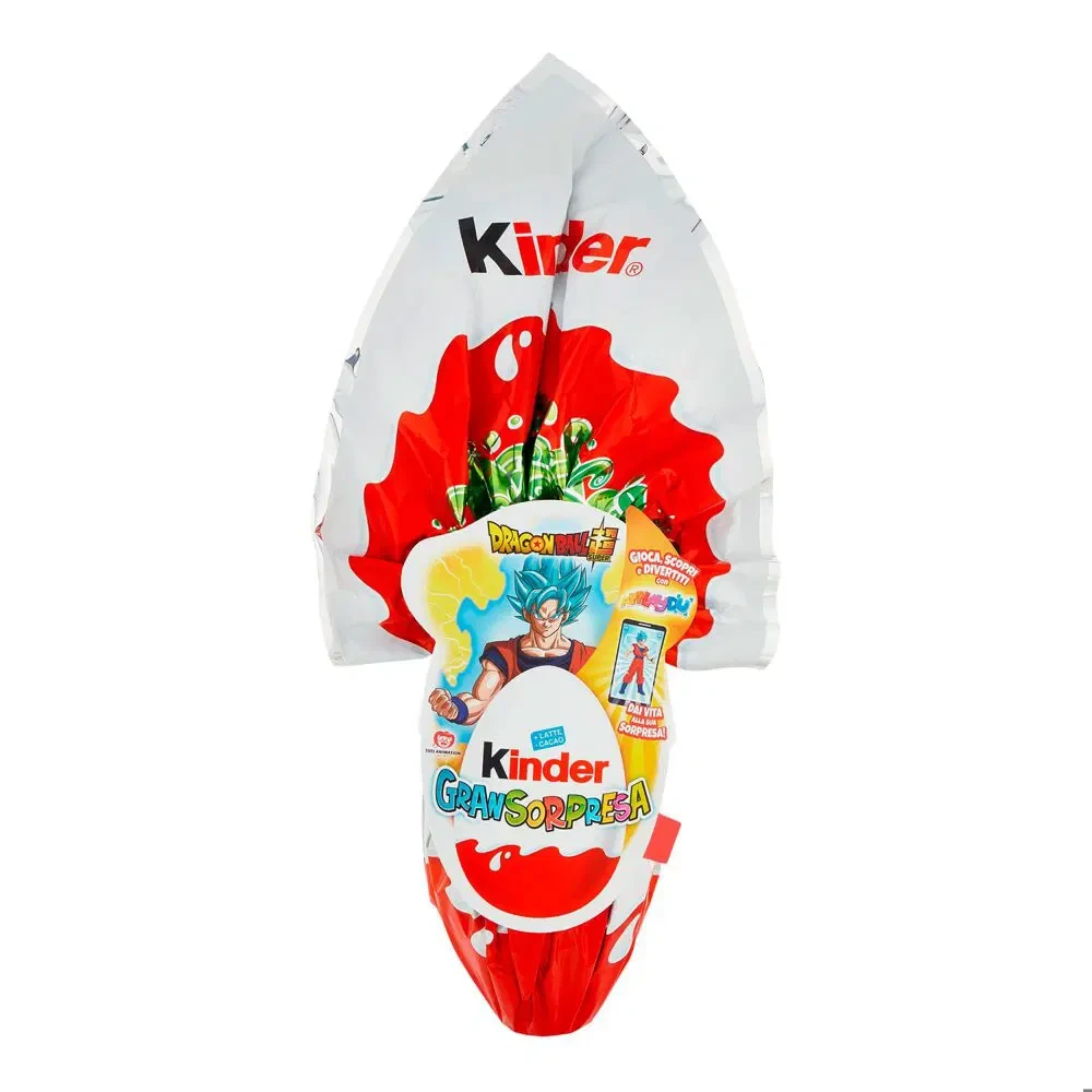 Шоколадне яйце Kinder Great Surprise Dragon Ball Easter Egg 150 г (2107844304)