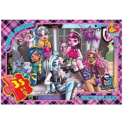 Пазлы ТМ G-Toys из серии Монстры Хай 35 элементов (2987501795) Пазлы ТМ G-Toys из серии Монстры Хай 35 элементов (2987501795)