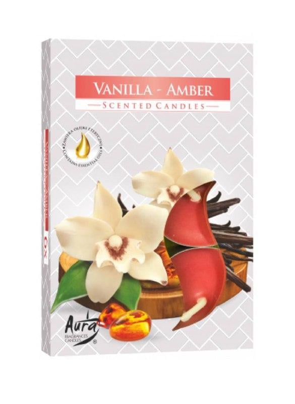 Аромасвічі чайні Vanilla Amber