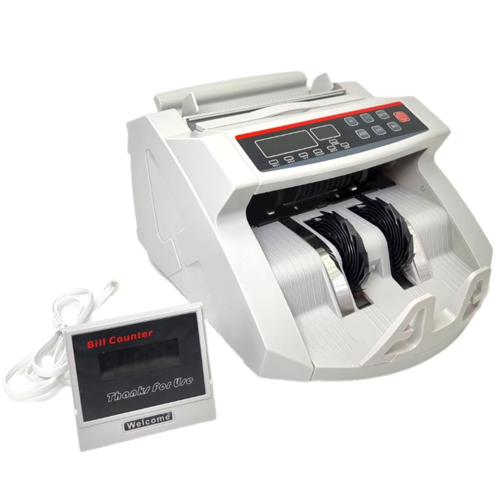 Счетная машинка Bill Counter 2108 UVMG с детектором валют и двойной детекцией Серый (120.708)