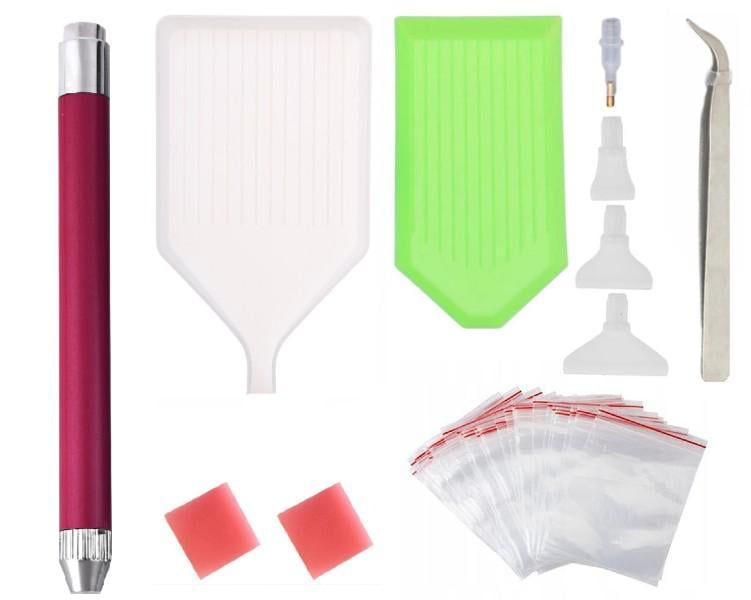 Комплект инструментов Diy для алмазной вышивки (skl-compl12-2)