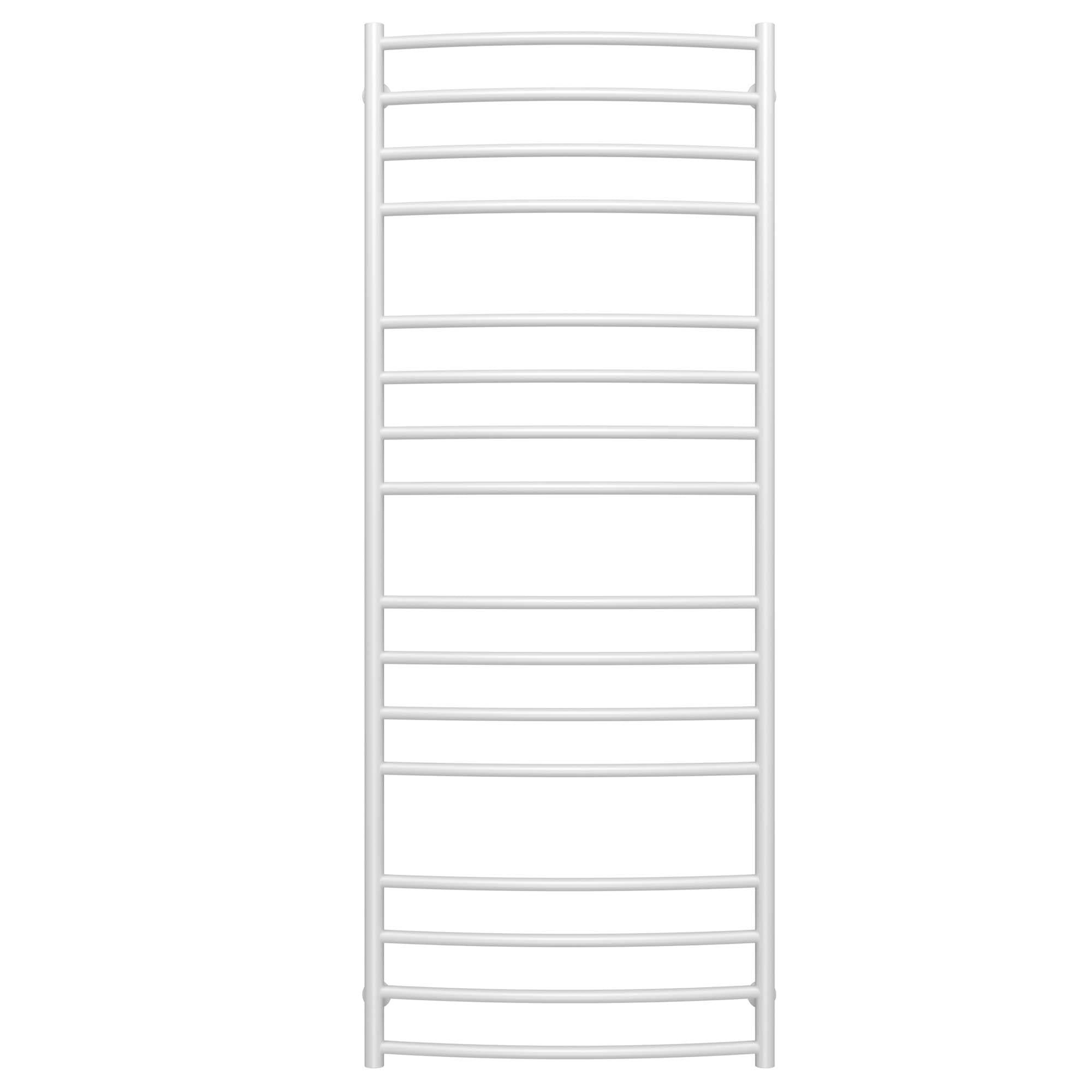 Полотенцесушитель водяной Deffi Классик Элит П16 боковое левое подключение нержавеющая сталь 600х1600 мм Белый (C.KE.160.60.16.W.B)