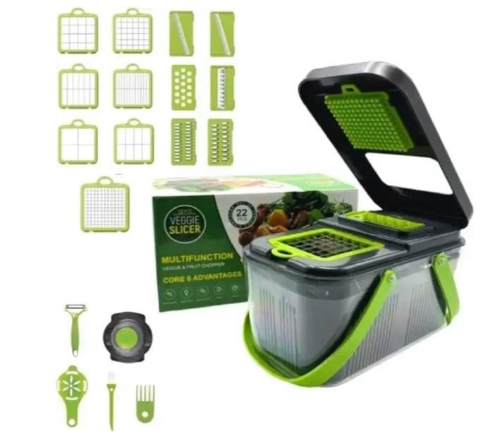 Овочерізка 22 пр.Зелений (LU000201)