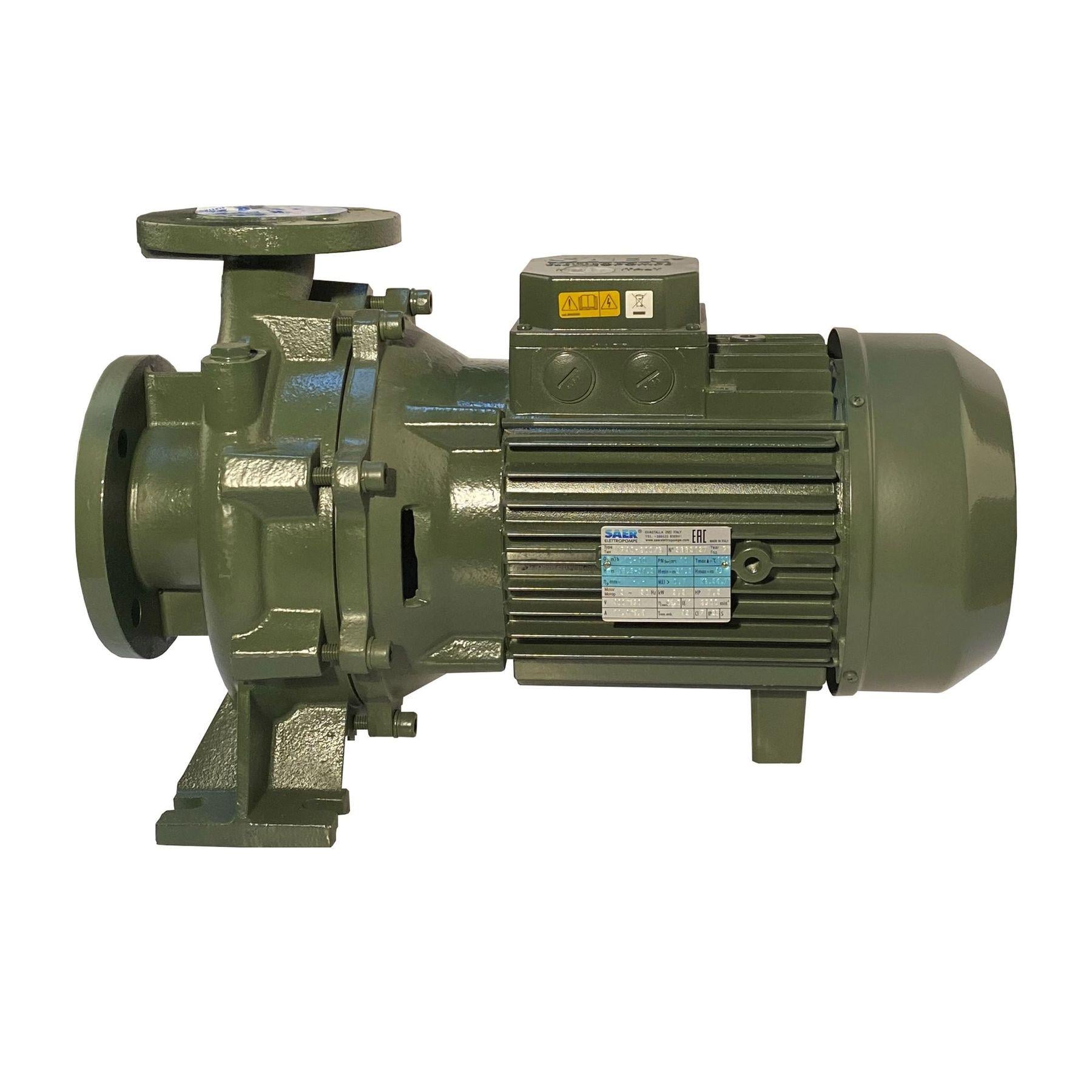 Насос моноблочный SAER Elettropompe IR 40-200B 5,5 кВт 48,8 м3/ч 40 м