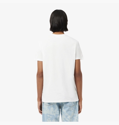 Футболка чоловіча Lacoste White (TH6709001) - фото 3