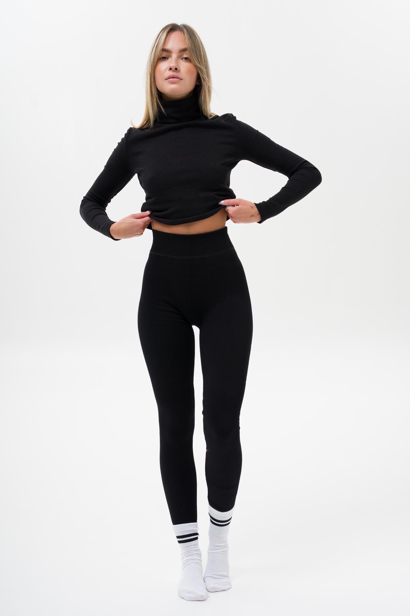 Лосины женские на меху Without Brand Limited Black (8056053)