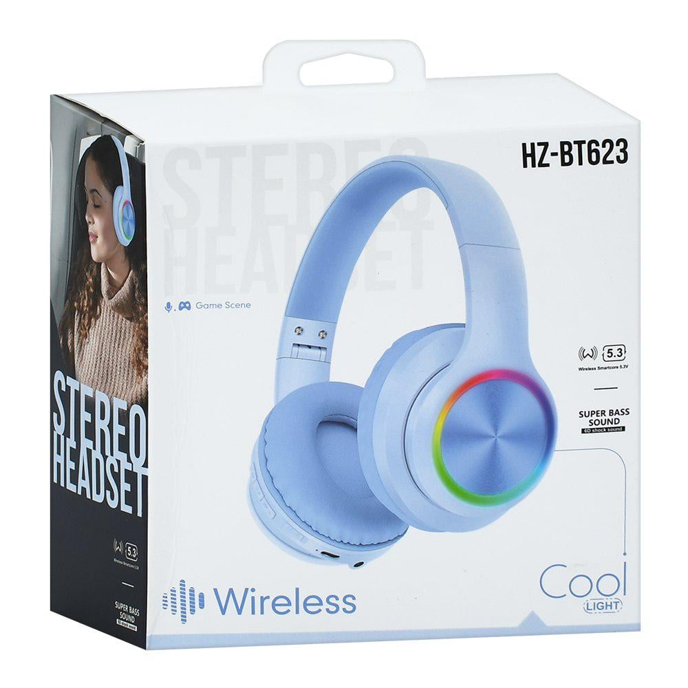 Навушники HZ-BT623 Bluetooth 5.0 до 10 м 400 мАг 20-20 000 Гц 32 Ом Чорний (26911915) - фото 2