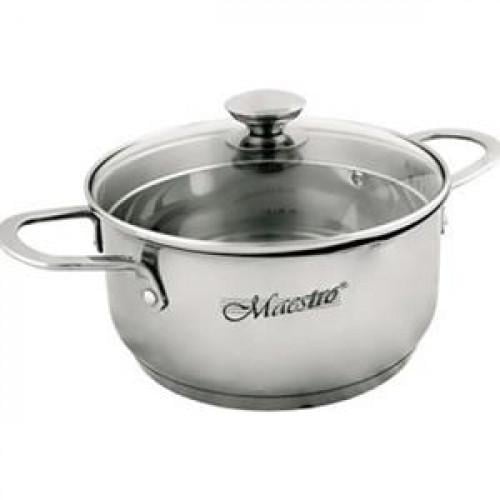 Каструля з нержавіючої сталі Maestro MR-3510-20 3 л (16253)