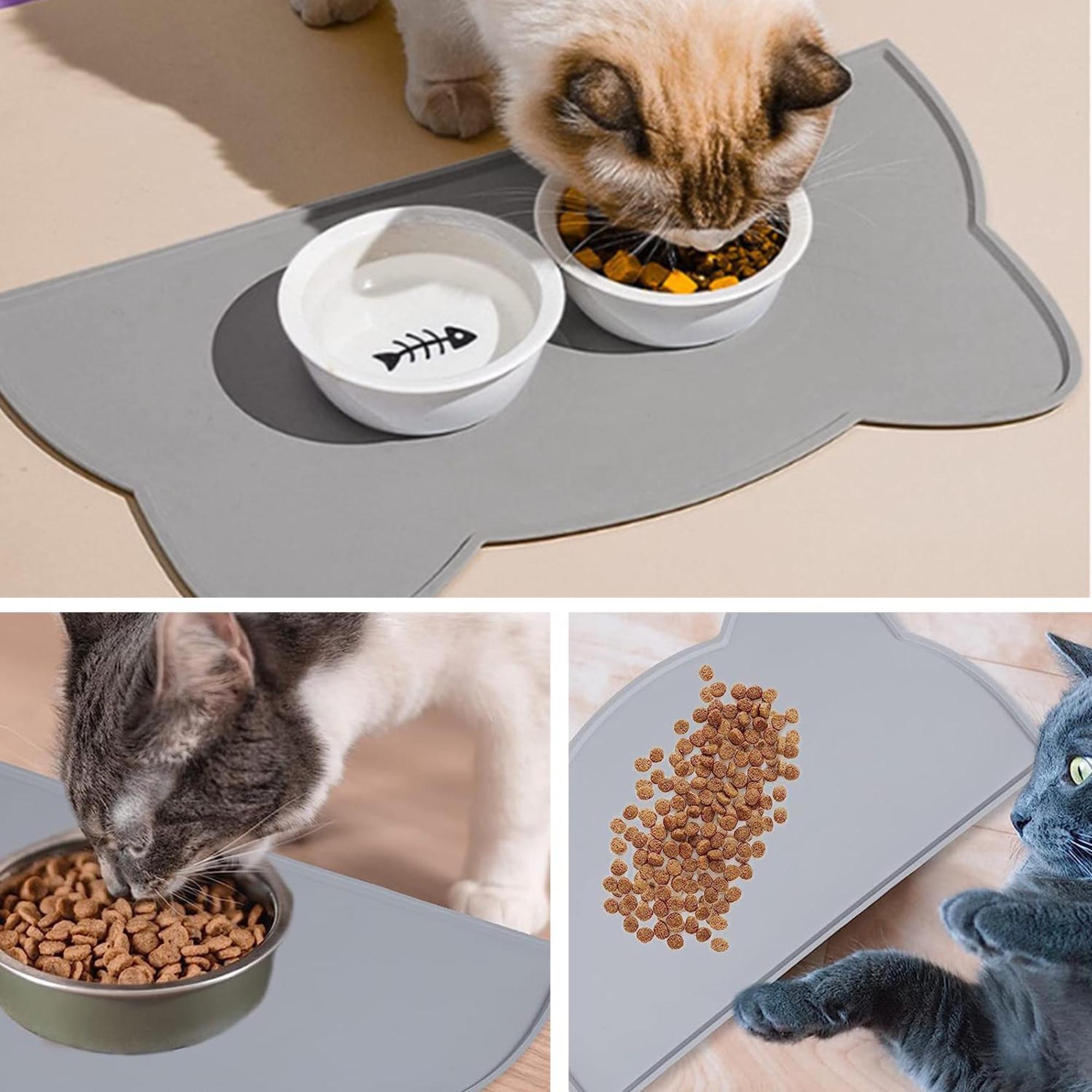 Килимок під миску води силіконовий Сірий (29914003) - фото 2 Килимок під миску води силіконовий Сірий (29914003) - фото 2