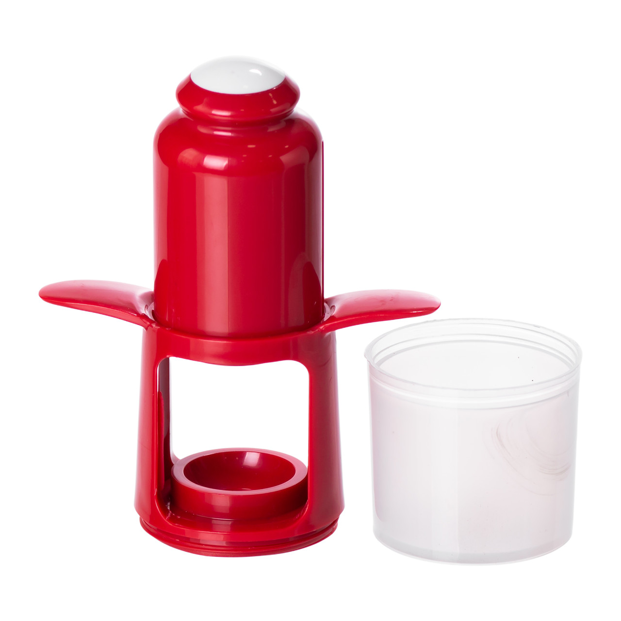 Машинка ручна механічна для видалення кісточок з вишні/черешні та оливок 4х14 см Червоний (HP-8-73)