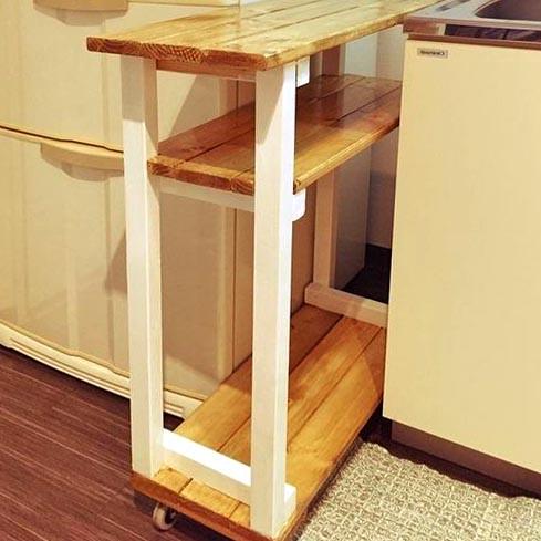 Стелаж висувний з дерева Каталіра Зефір-каррі (ВПХ-00212003)