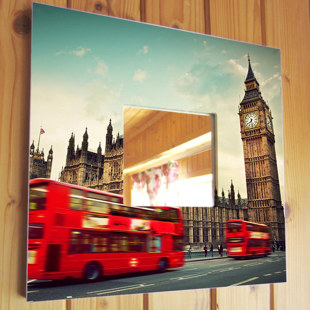 Зеркало декоративное на стену Биг Бен 260х260 мм (M03043) Зеркало декоративное на стену Биг Бен 260х260 мм (M03043)