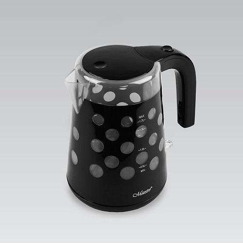 Электрический чайник Maestro 1,7 л 2200 Вт Black (MR-045-BLACK) Электрический чайник Maestro 1,7 л 2200 Вт Black (MR-045-BLACK)