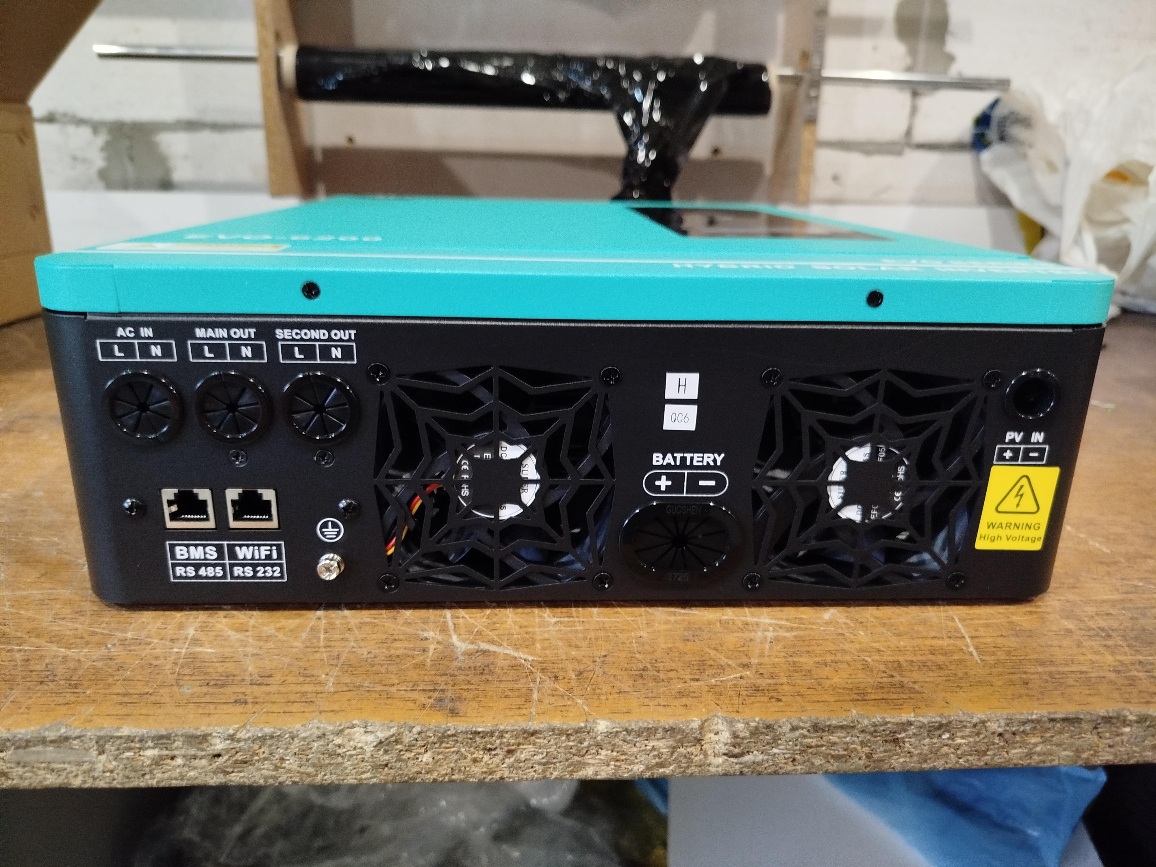 Інвертор гібридний Anern AN-SCI-EVO-6200 (24685299) - фото 4