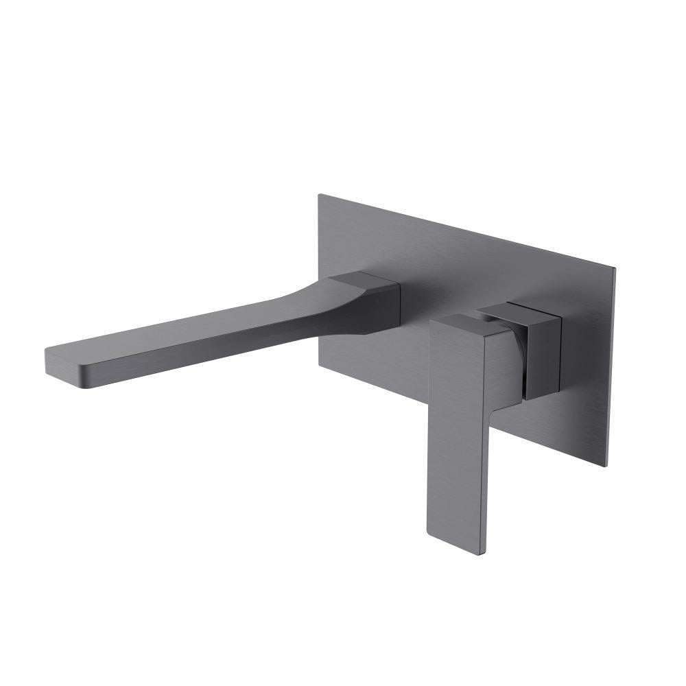 Смеситель для раковины скрытого монтажа Qtap Gemini QTGEM273GMB45695 PVD Gunmetal Black