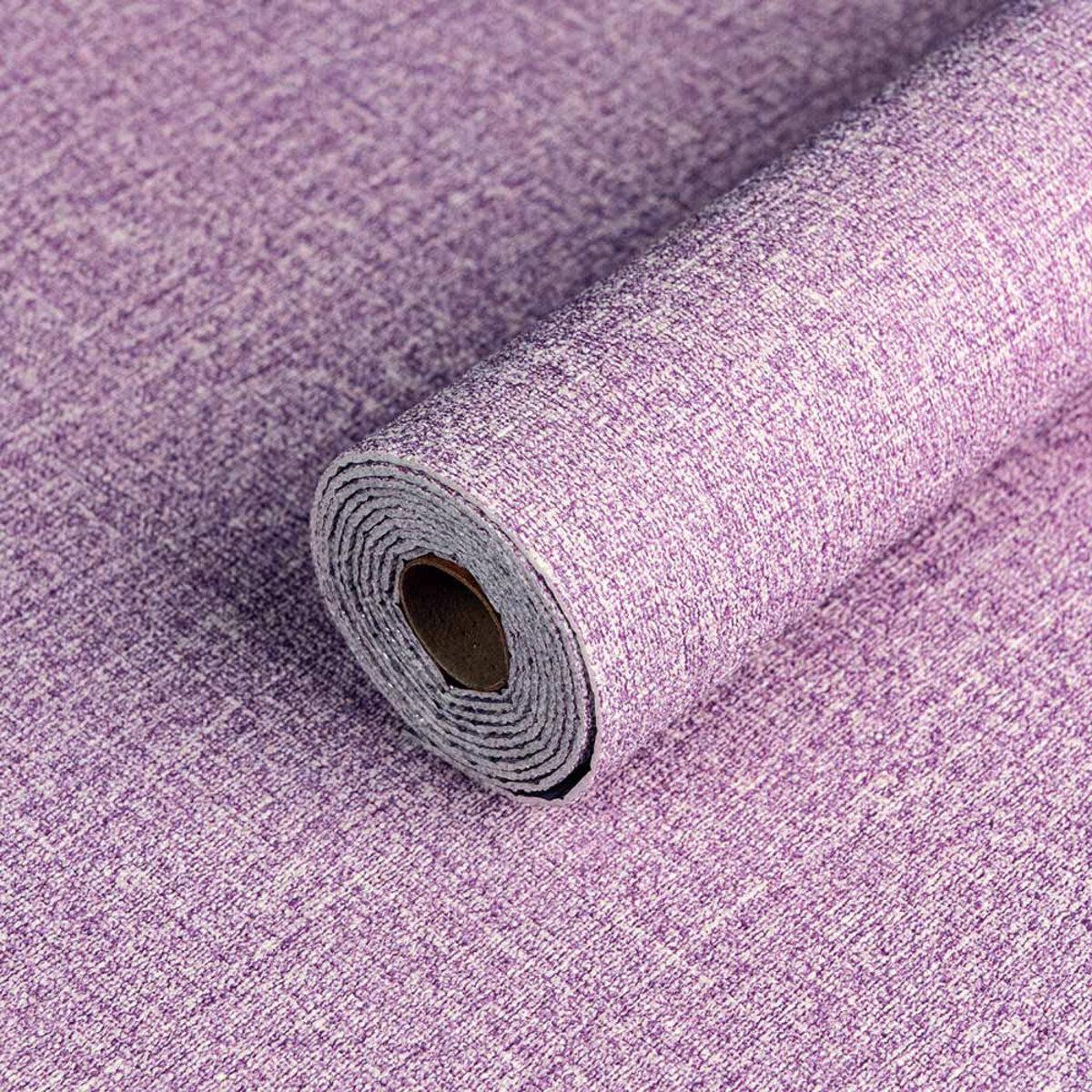 Обои самоклеящиеся меланж 2800x500x2 мм YM-07 Сиреневый (SW-00001158) - фото 1 Обои самоклеящиеся меланж 2800x500x2 мм YM-07 Сиреневый (SW-00001158) - фото 1