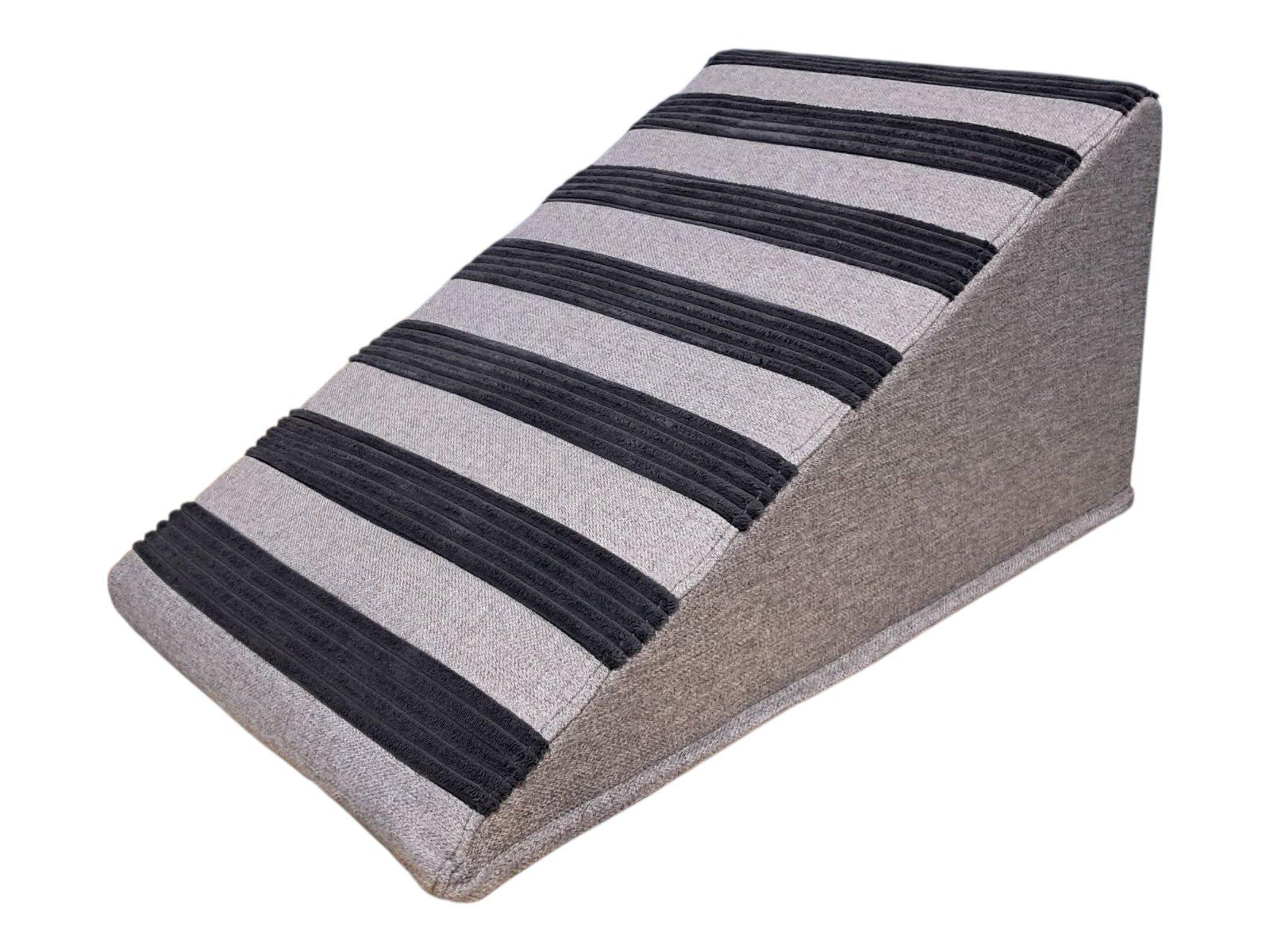 Пандус для собак тканина меблева 40х30х60 см Сірий (22059419)