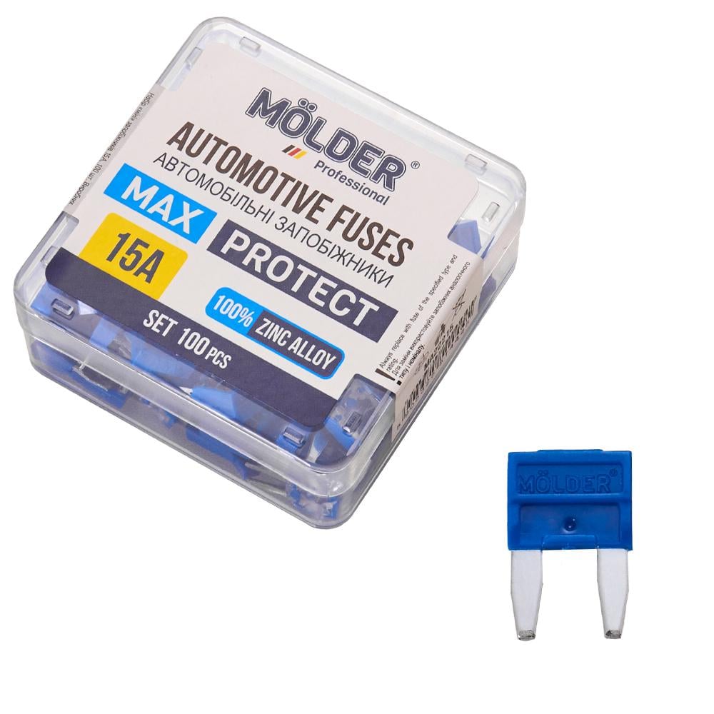 Набор предохранителей Molder Мини 15А 100 шт. (MA22215)
