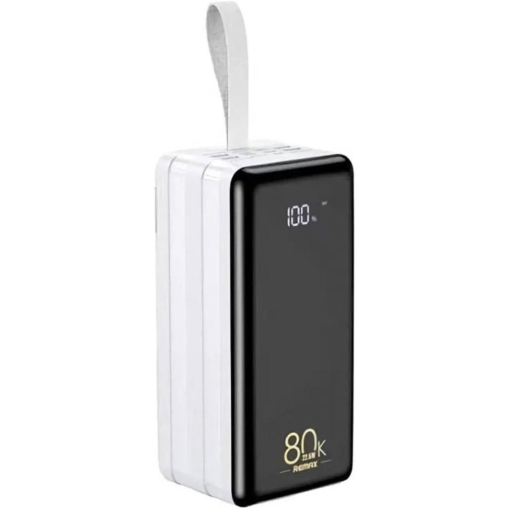 Внешний аккумулятор Remax Chinen Series Power Bank 22,5W 80000 mAh White (RPP-291)