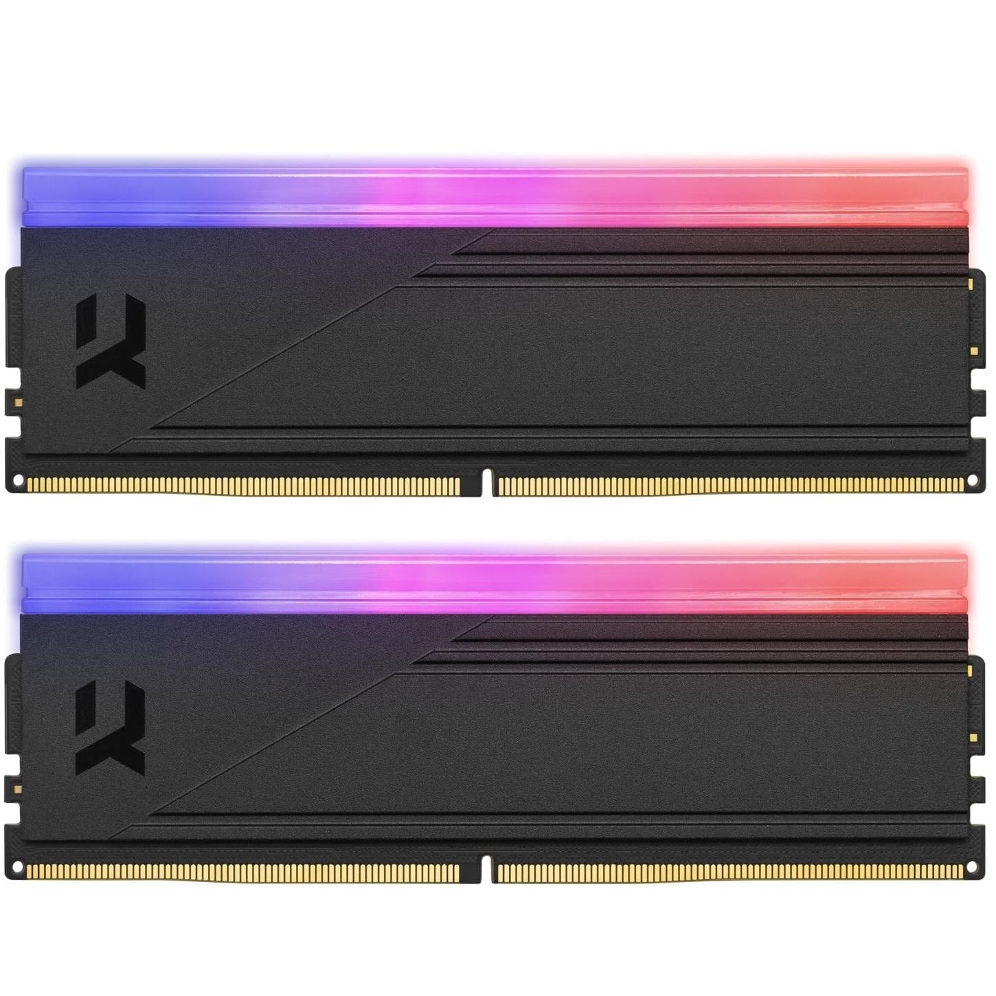 Оперативная память с подсветкой Goodram IRDM RGB IRG-68D5L34S/32GDC 2x16 ГБ DDR5 6800 МГц CL34 DIMM Черный (IRG-68D5L34S/32GDC)
