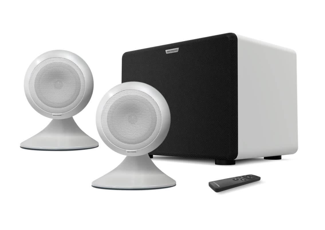 Аудиосистема для караоке Studio Evolution EvoSound Sphere 2.1 True Stereo White (2332324)