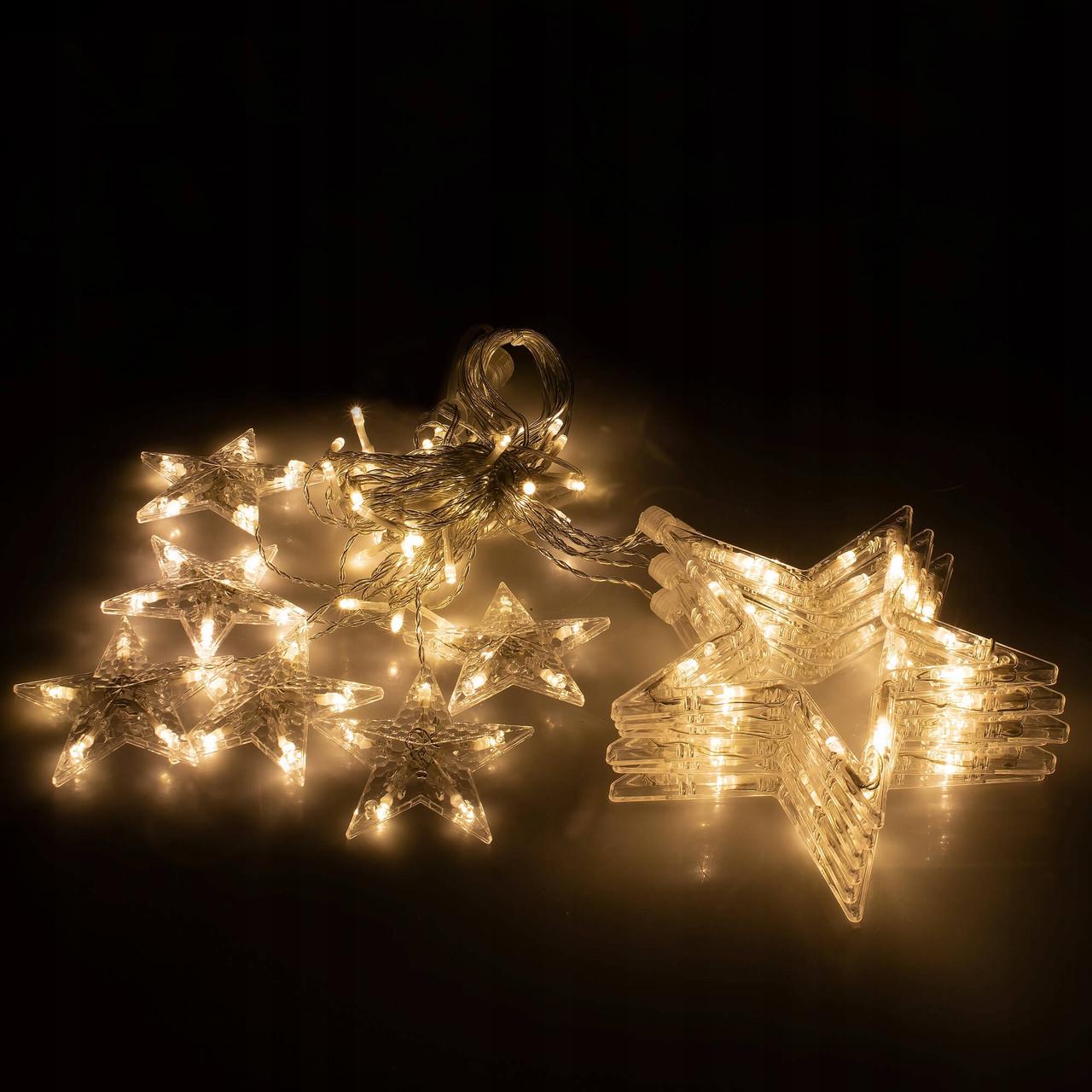 Гірлянда-бахрома вулична Springos 2 м 138 LED Warm White (CL4012 s-vida L)