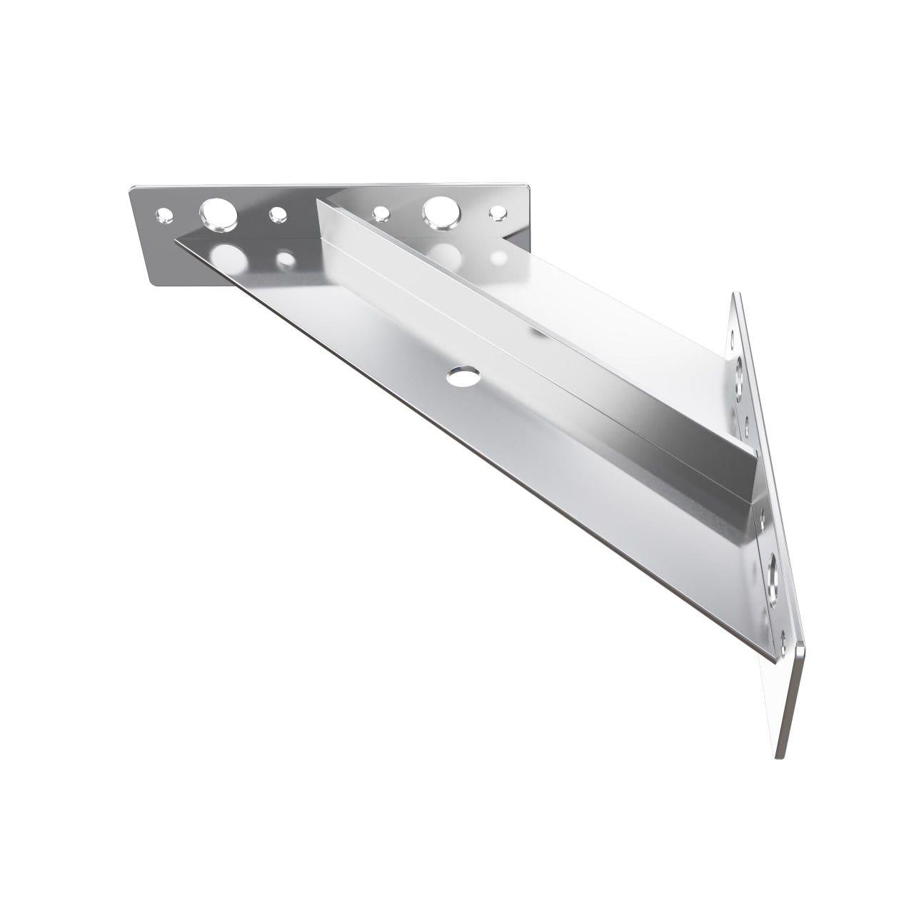 Опора мебельная угловая болтовая регулируемая 240х240 резьба м14 стальная 1 шт. (2729488701/К1814)