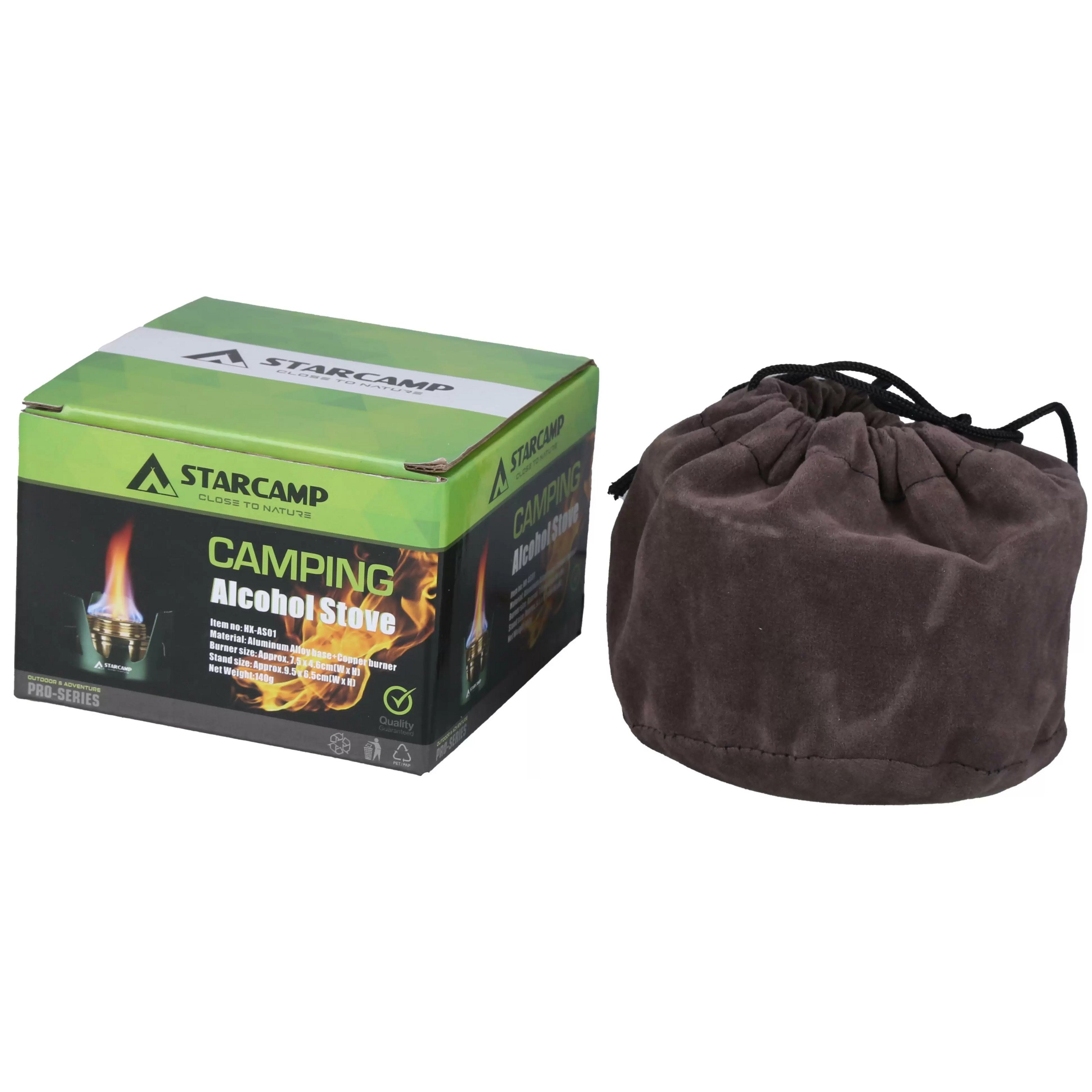 Спиртовий пальник Starcamp HX-AS01 Green (SC127) - фото 5 Спиртовий пальник Starcamp HX-AS01 Green (SC127) - фото 5