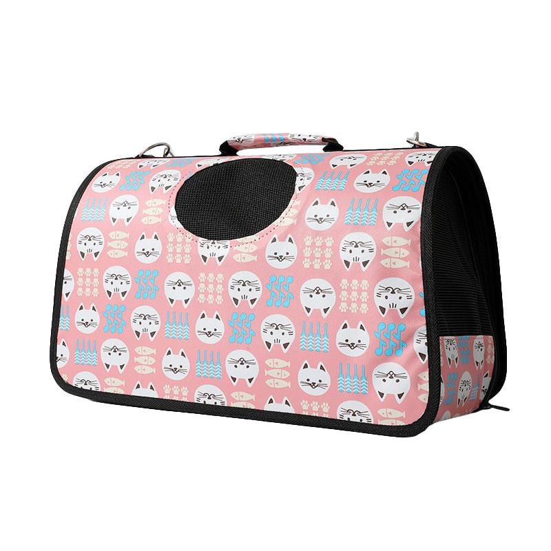 Сумка-переноска для кошек Taotaopets 243307 Кот 52x20x29 см Pink