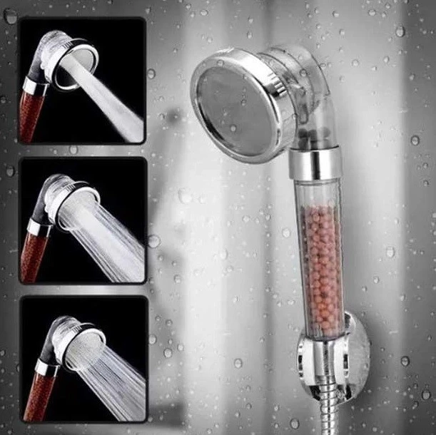 Лійка-насадка для душу Spa Heathy Shower Head світлодіодна з фільтром з турмаліном (1852001735) - фото 7